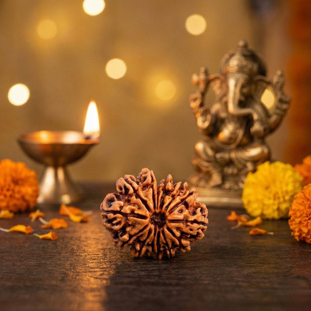 14 Mukhi Lab Certified Rudraksha